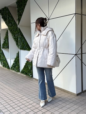 「大人ガーリー」｜marikoさん（レディース・162cm）の冬コーディネート