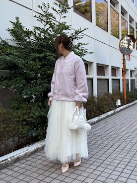 marikoさん（レディース・162cm）の冬コーディネート