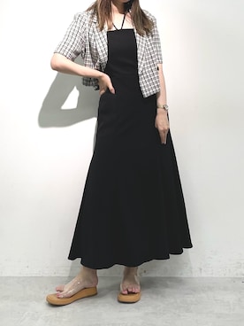 marikoさん（レディース・162cm）の夏コーディネート