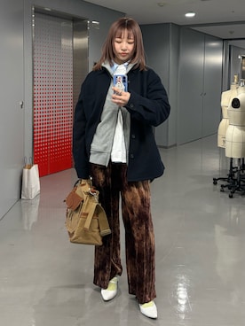 「JOURNAL STANDARD（ジャーナルスタンダード）のアイテム」を使った、miyu kaneko さん（レディース・160cm）の冬コーディネート
