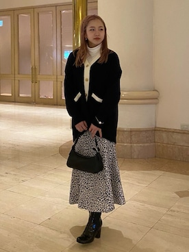 「Spick & Span（スピックアンドスパン）のアイテム」を使った、miyu kaneko さん（骨格ストレート・レディース・160cm）の冬コーディネート
