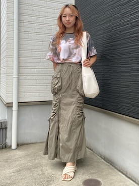 「MAISON SPECIAL（メゾンスペシャル）のアイテム」を使った、miyu kaneko さん（骨格ストレート・レディース・160cm）の夏コーディネート