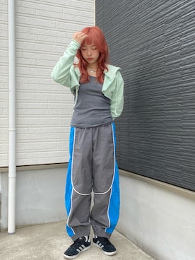 「BEEDEN（ビーデン）のアイテム」を使った、miyu kaneko さん（レディース・160cm）の春コーディネート