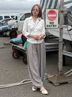 「RANDA（ランダ）のアイテム」を使った、miyu kaneko さん（レディース・160cm）の春コーディネート