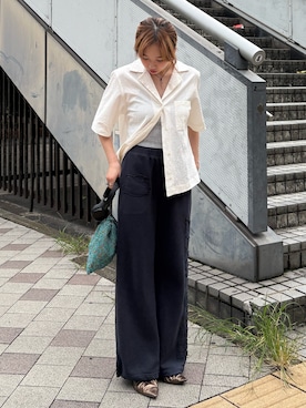 miyu kaneko さん（レディース・160cm）の秋コーディネート