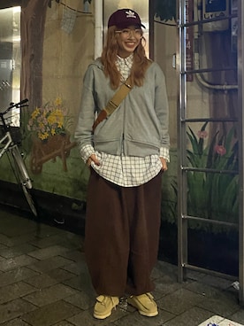 「JOURNAL STANDARD（ジャーナルスタンダード）のアイテム」を使った、miyu kaneko さん（骨格ストレート・レディース・160cm）の秋コーディネート