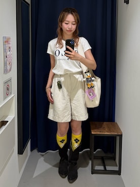 miyu kaneko さん（レディース・160cm）の秋コーディネート