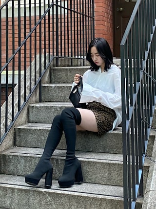 miyu kaneko (PAGEBOY三宮センター街店)｜SPIRALGIRLのブーツを