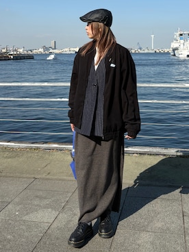 「IENA（イエナ）のアイテム」を使った、miyu kaneko さん（レディース・160cm）の春コーディネート