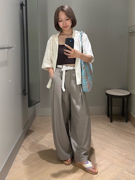 「THROW by SLY（スローバイスライ）のアイテム」を使った、☆miyu  さん（レディース・160cm）の夏コーディネート