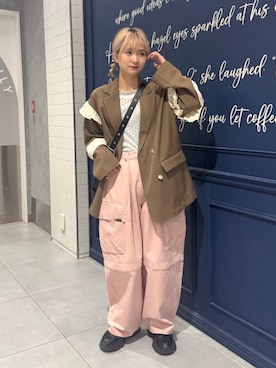 なつみさん（レディース・160cm）の春コーディネート