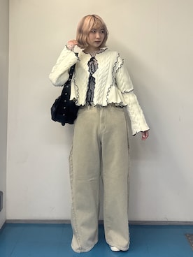 なつみさん（レディース・160cm）の春コーディネート