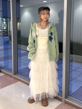 なつみさん（レディース・160cm）の夏コーディネート