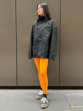 「adidas by Stella McCartney（アディダスバイステラマッカートニー）のアイテム（スニーカー）」を使った、MYさん（レディース・167cm）の秋コーディネート