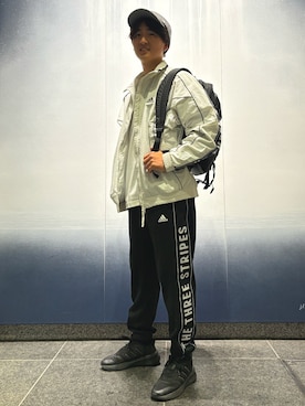 NYさん（メンズ・173cm）の秋コーディネート