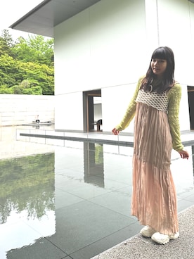 夏目青葉さん（レディース・157cm）の夏コーディネート