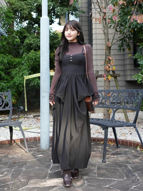 ドゥロワー麻ニットフリーF FREAK'S STORE/リネンブレンド ニットプルオーバー/シアーニット