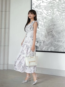 「CELINE（セリーヌ）のアイテム（アクセサリー）」を使った、きらりさん（レディース・164cm）の夏コーディネート