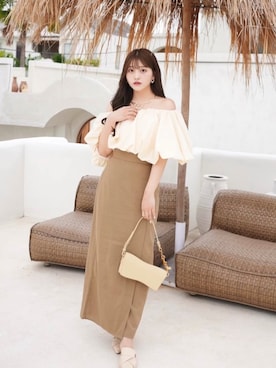 「NEUNA（ヌナ）のアイテム」を使った、きらりさん（レディース・164cm）の秋コーディネート