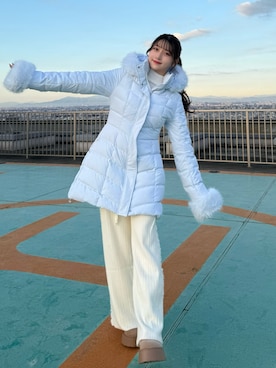 「rienda（リエンダ）のアイテム」を使った、きらりさん（レディース・164cm）の冬コーディネート