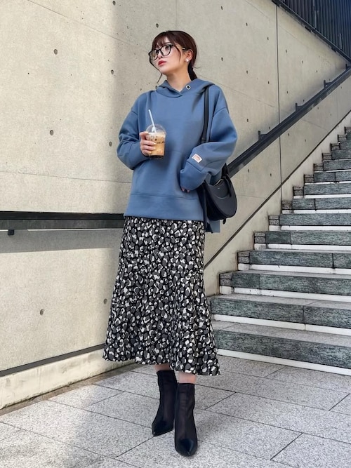 AZUL BY MOUSSY（アズールバイマウジー） スカート LEOPARD MERMAID