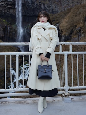 「RANDA（ランダ）のアイテム」を使った、きらりさん（レディース・164cm）の冬コーディネート