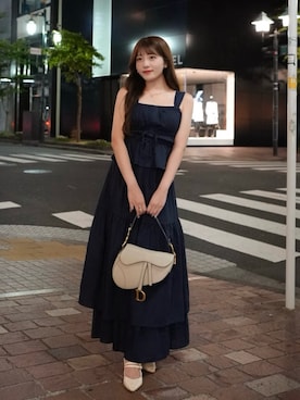 「セットアップ」｜きらりさん（レディース・164cm）の秋コーディネート