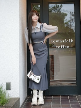 きらりさん（骨格ストレート・レディース・164cm）の夏コーディネート