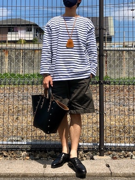 「LEMINOR（ルミノール）のアイテム」を使った、KIMさん（メンズ・176cm）の秋コーディネート