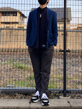 「BRILLA per il gusto（ブリッラペルイルグースト）のアイテム（ジャケット/アウター）」を使った、KIMさん（メンズ・176cm）の春コーディネート