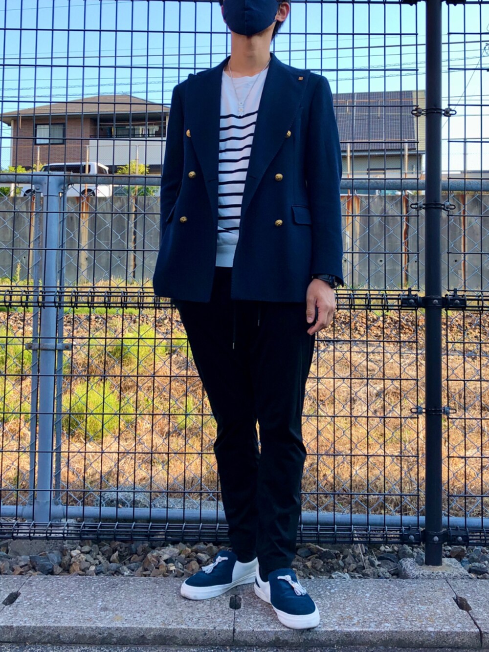 UNIQLO（ユニクロ）の「ウォッシャブルボーダークルーネックセーター