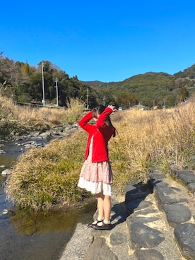 「PINK HOUSE」｜ゆずみさん（レディース・157cm）の春コーディネート