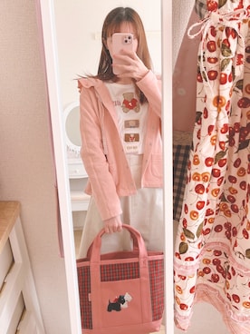「PINK HOUSE」｜ゆずみさん（レディース・157cm）の春コーディネート