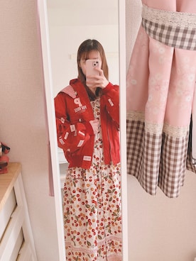 「PINK HOUSE」｜ゆずみさん（レディース・157cm）の春コーディネート