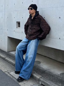 「新星WEARISTAにエントリー」｜TATSUYAさん（メンズ・177cm）の冬コーディネート