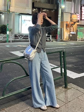 「梅雨」｜chiさん（レディース・162cm）の夏コーディネート