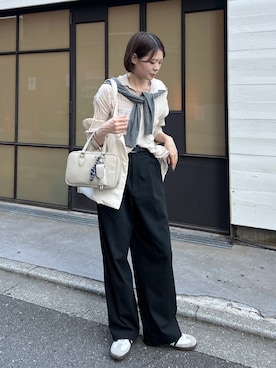 「アイテム（チャーム）」を使った、chiさん（レディース・162cm・20代）の夏コーディネート
