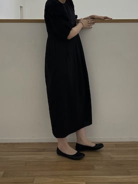 「FRP（エフアールピー）のアイテム」を使った、pinoさん（レディース・153cm）の夏コーディネート