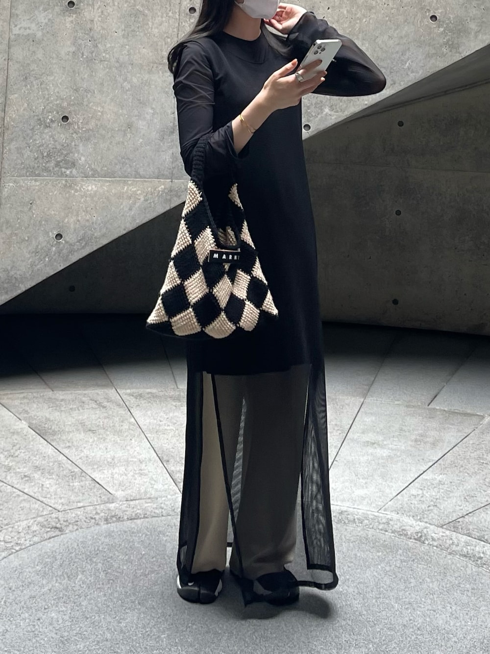 pino｜MARNI MARKETのバッグを使ったコーディネート - WEAR