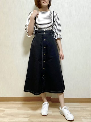 Any Sis エニィスィス の タックディテールジャージー ワンピース ワンピース Wear