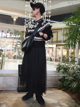 しぃさん（レディース・164cm）の冬コーディネート