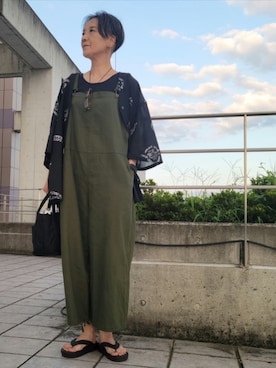 「Samansa Mos2（サマンサ モスモス）のアイテム」を使った、しぃさん（レディース・164cm）の夏コーディネート