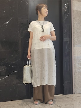 しぃさん(レディース・162cm)の夏コーディネート