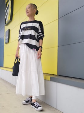 「Samansa Mos2（サマンサ モスモス）のアイテム」を使った、しぃさん（レディース・164cm）の秋コーディネート