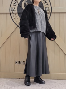 しぃさん（レディース・164cm）の冬コーディネート