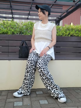 「MOUSSY（マウジー）のアイテム」を使った、しぃさん（レディース・164cm）の夏コーディネート