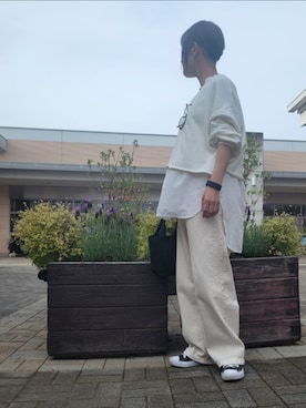 「LEPSIM（レプシィム）のアイテム」を使った、しぃさん（レディース・162cm）の春コーディネート