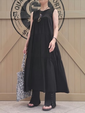 「niko and...（ニコアンド）のアイテム」を使った、しぃさん（レディース・164cm）の秋コーディネート