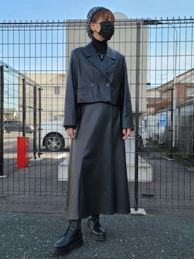 しぃさん(レディース・164cm)の冬コーディネート