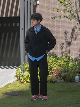 てぃーりくさん（メンズ・170cm）の秋コーディネート